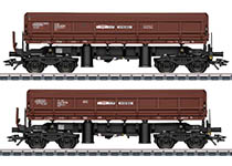 076-M48460 - H0 - Seitenkippwagen-Set Fas